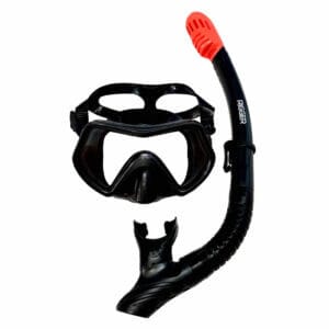 หน้ากากดำน้ำพร้อมท่อหายใจแบบ Super dry top