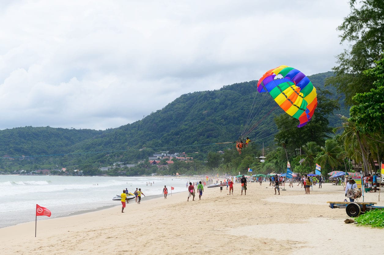 Fly n Float Thailand Beach Parasail Launch