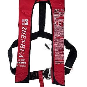 เสื้อชูชีพแบบพองลม ระบบออโต้ มาตรฐาน CE - FL-IL05A