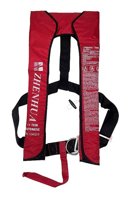 เสื้อชูชีพแบบพองลม ระบบออโต้ มาตรฐาน CE - FL-IL05A