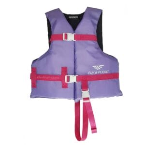 Kiddy Float III - Purple Front Angle | Fly n Float Thailand