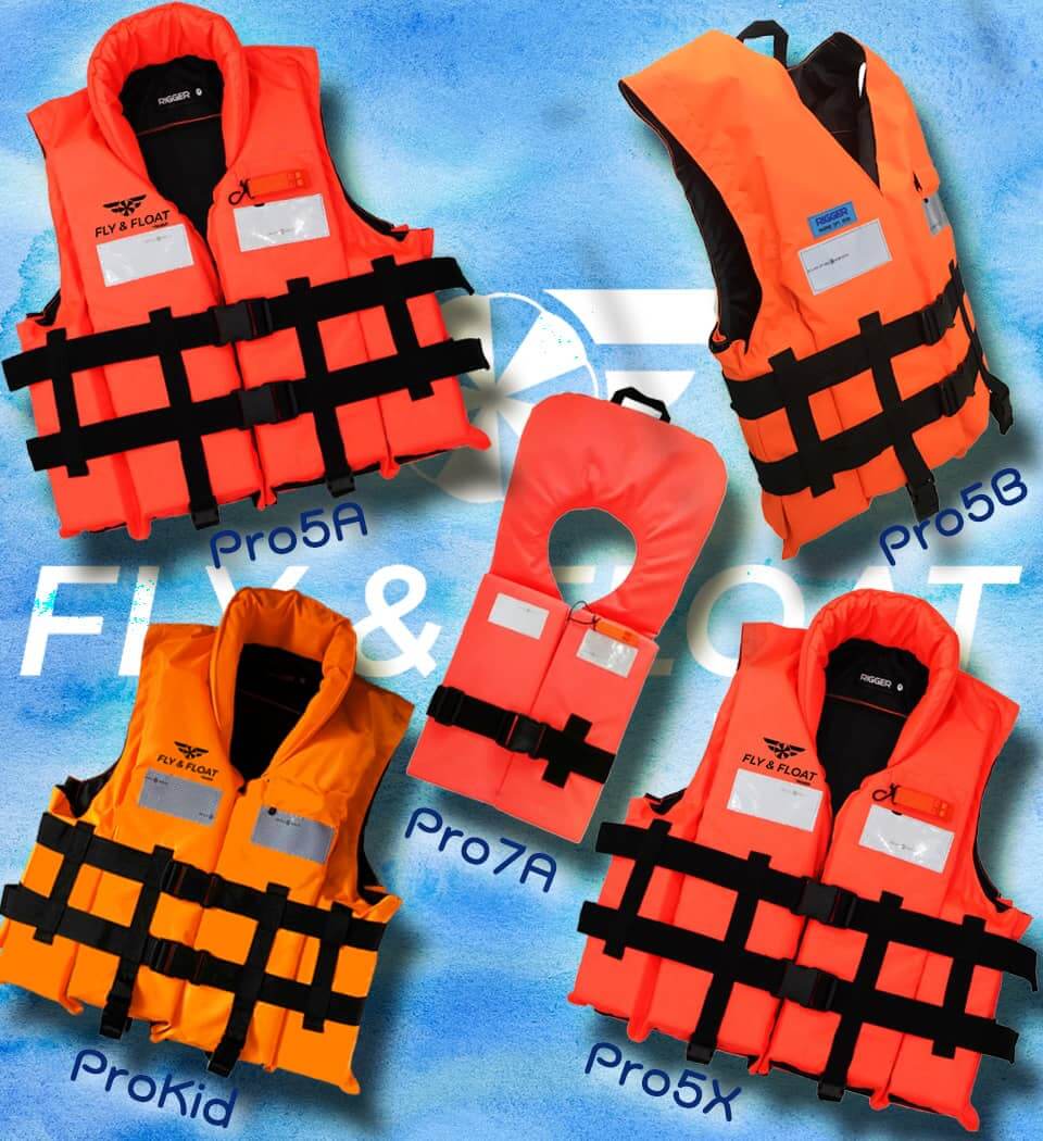 Thai Marines Standard Life Jackets | Fly n Float Thailand